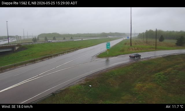 Web Cam image of Dieppe/Moncton (NB Highway 2)