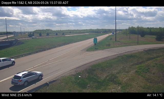 Web Cam image of Dieppe/Moncton (NB Highway 2)
