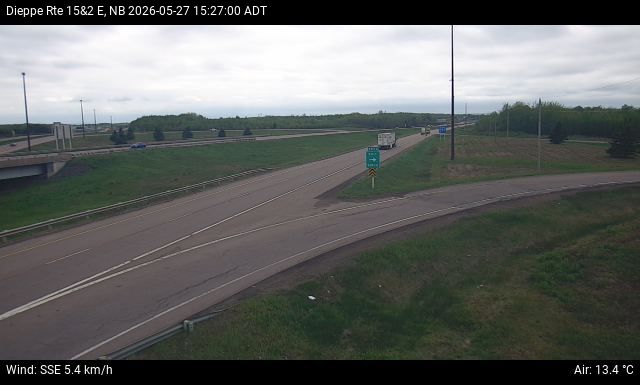 Web Cam image of Dieppe/Moncton (NB Highway 2)