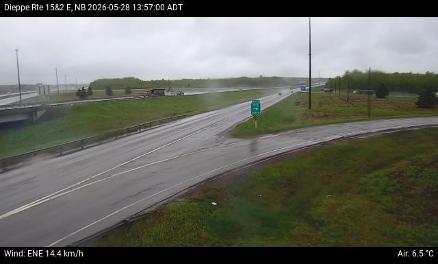 Web Cam image of Dieppe/Moncton (NB Highway 2)