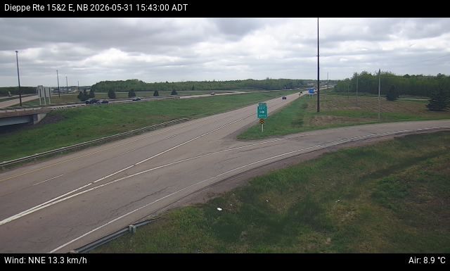 Web Cam image of Dieppe/Moncton (NB Highway 2)