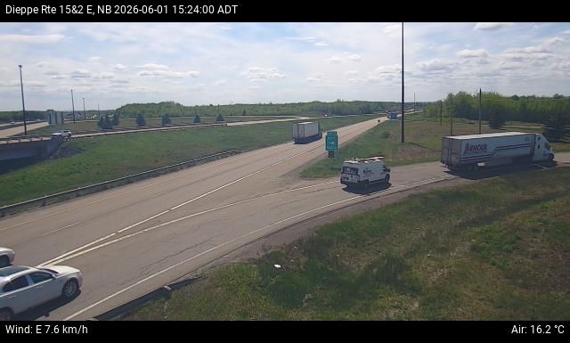 Web Cam image of Dieppe/Moncton (NB Highway 2)