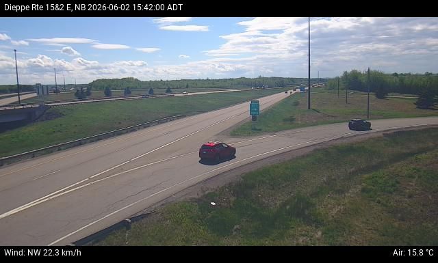Web Cam image of Dieppe/Moncton (NB Highway 2)