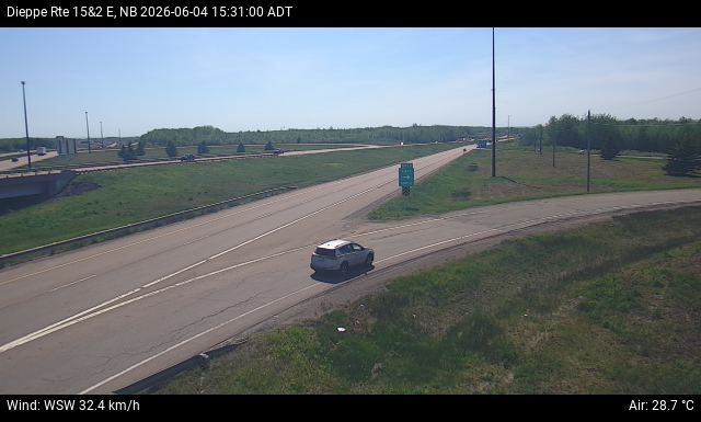 Web Cam image of Dieppe/Moncton (NB Highway 2)