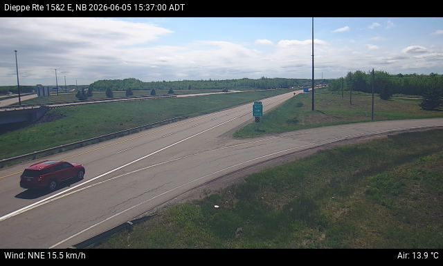 Web Cam image of Dieppe/Moncton (NB Highway 2)