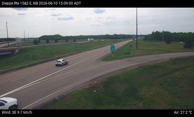 Web Cam image of Dieppe/Moncton (NB Highway 2)