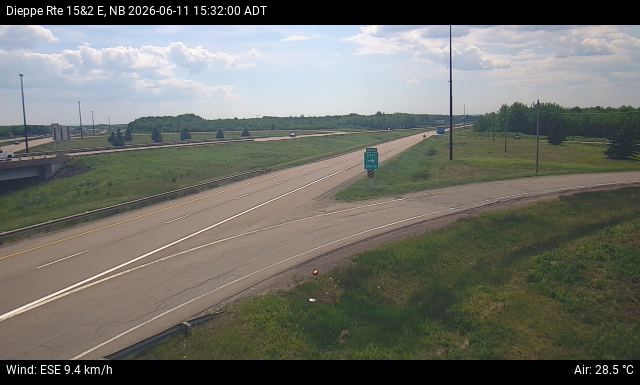 Web Cam image of Dieppe/Moncton (NB Highway 2)