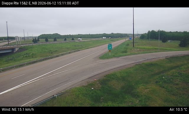 Web Cam image of Dieppe/Moncton (NB Highway 2)