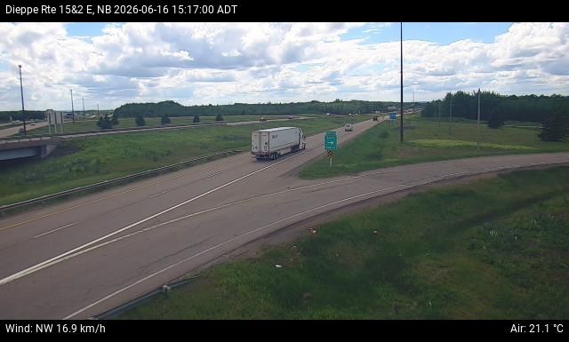 Web Cam image of Dieppe/Moncton (NB Highway 2)