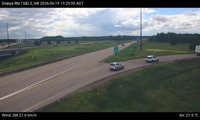 Web Cam image of Dieppe/Moncton (NB Highway 2)