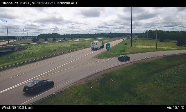 Web Cam image of Dieppe/Moncton (NB Highway 2)