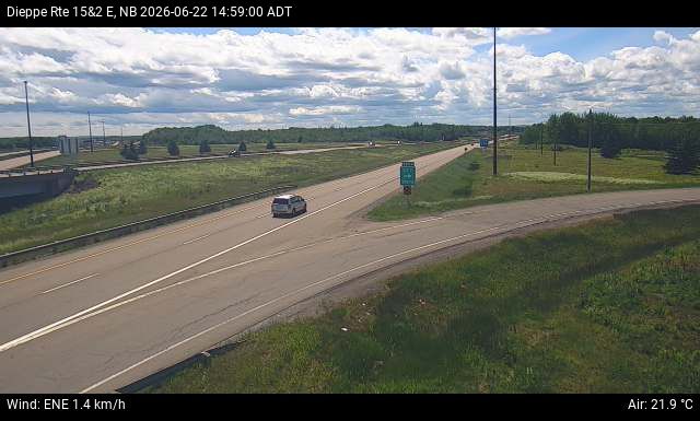 Web Cam image of Dieppe/Moncton (NB Highway 2)