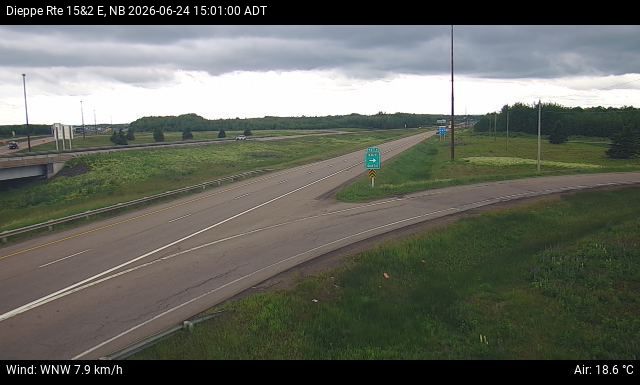 Web Cam image of Dieppe/Moncton (NB Highway 2)