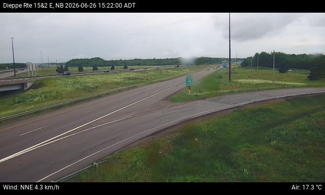 Web Cam image of Dieppe/Moncton (NB Highway 2)