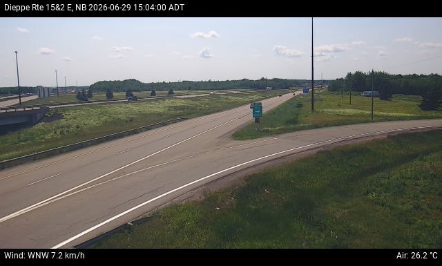 Web Cam image of Dieppe/Moncton (NB Highway 2)