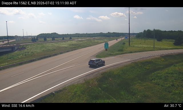 Web Cam image of Dieppe/Moncton (NB Highway 2)