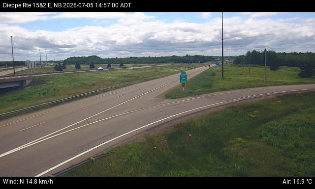 Web Cam image of Dieppe/Moncton (NB Highway 2)