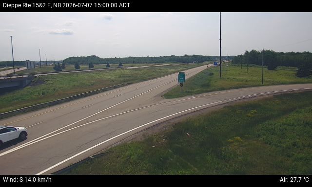 Web Cam image of Dieppe/Moncton (NB Highway 2)
