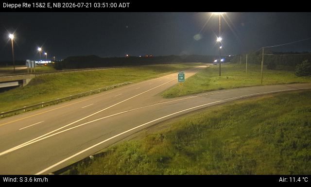 Web Cam image of Dieppe/Moncton (NB Highway 2)