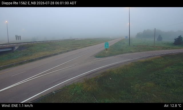 Web Cam image of Dieppe/Moncton (NB Highway 2)