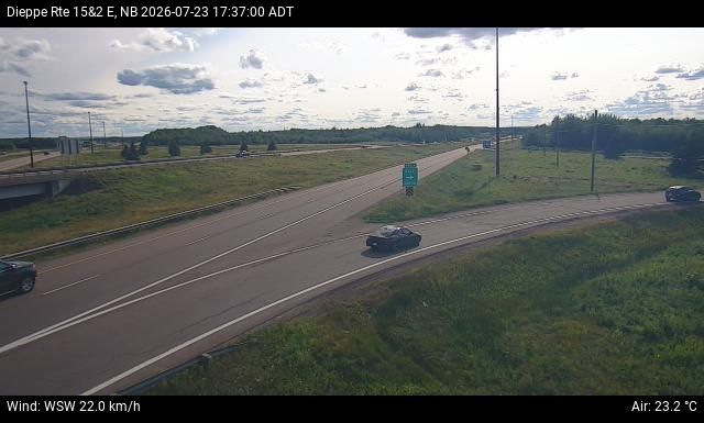 Web Cam image of Dieppe/Moncton (NB Highway 2)