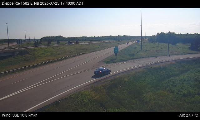 Web Cam image of Dieppe/Moncton (NB Highway 2)