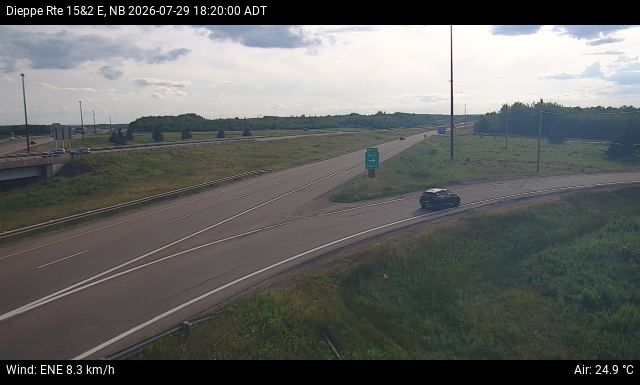 Web Cam image of Dieppe/Moncton (NB Highway 2)