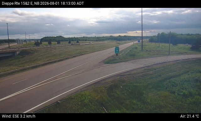 Web Cam image of Dieppe/Moncton (NB Highway 2)