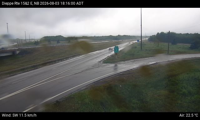 Web Cam image of Dieppe/Moncton (NB Highway 2)
