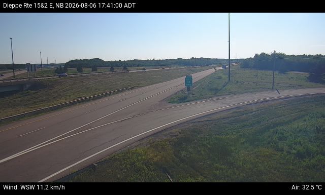 Web Cam image of Dieppe/Moncton (NB Highway 2)