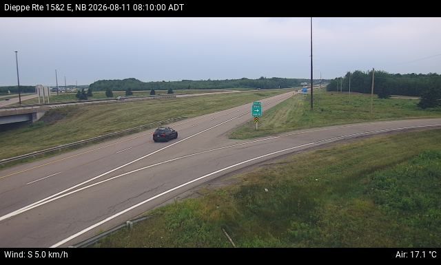 Web Cam image of Dieppe/Moncton (NB Highway 2)