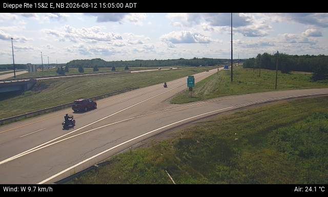 Web Cam image of Dieppe/Moncton (NB Highway 2)