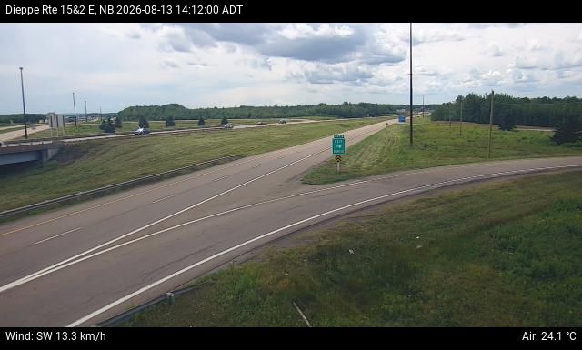 Web Cam image of Dieppe/Moncton (NB Highway 2)