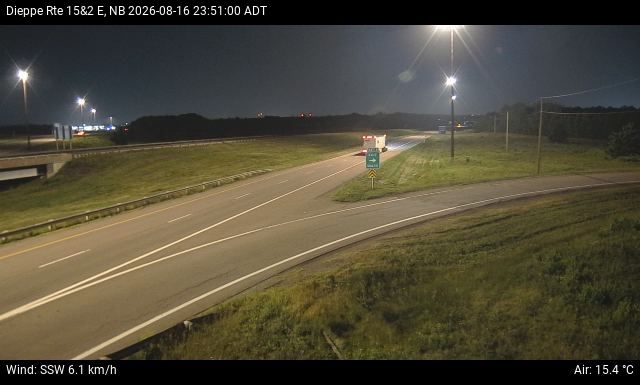 Web Cam image of Dieppe/Moncton (NB Highway 2)