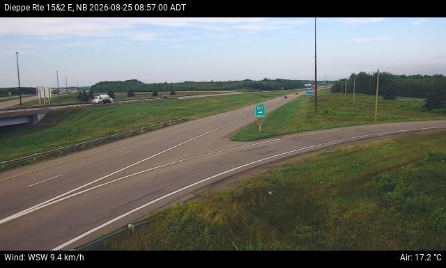 Web Cam image of Dieppe/Moncton (NB Highway 2)