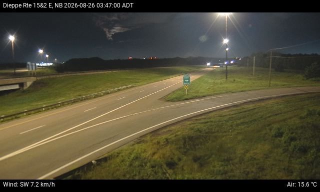 Web Cam image of Dieppe/Moncton (NB Highway 2)