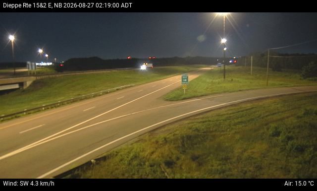 Web Cam image of Dieppe/Moncton (NB Highway 2)