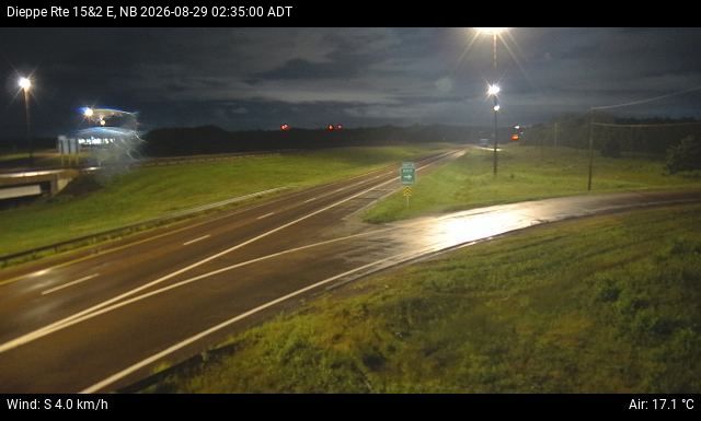 Web Cam image of Dieppe/Moncton (NB Highway 2)