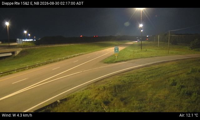 Web Cam image of Dieppe/Moncton (NB Highway 2)