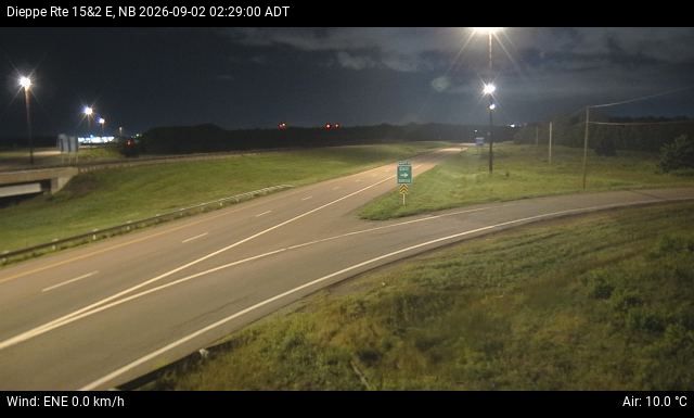 Web Cam image of Dieppe/Moncton (NB Highway 2)