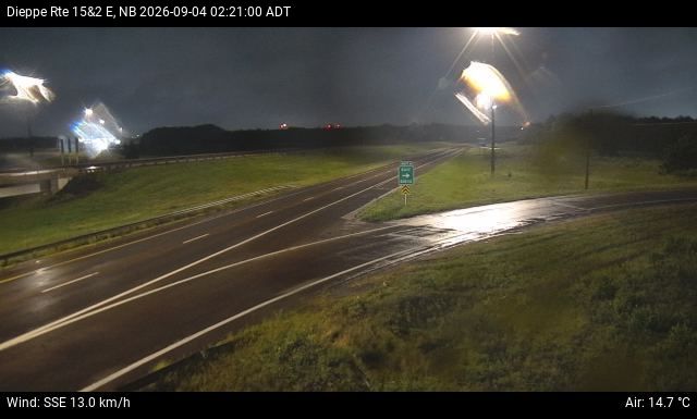 Web Cam image of Dieppe/Moncton (NB Highway 2)