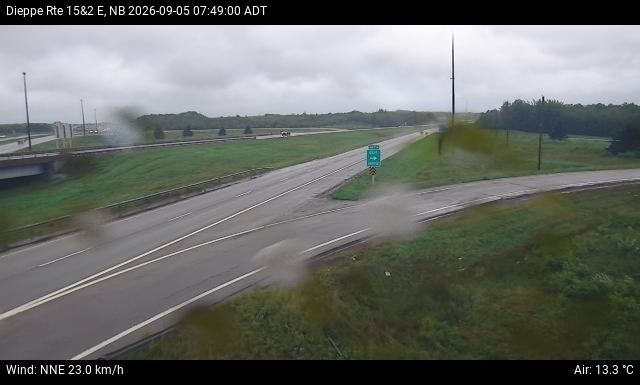 Web Cam image of Dieppe/Moncton (NB Highway 2)