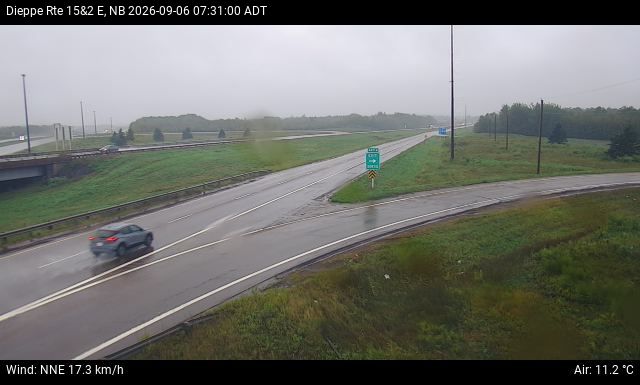 Web Cam image of Dieppe/Moncton (NB Highway 2)