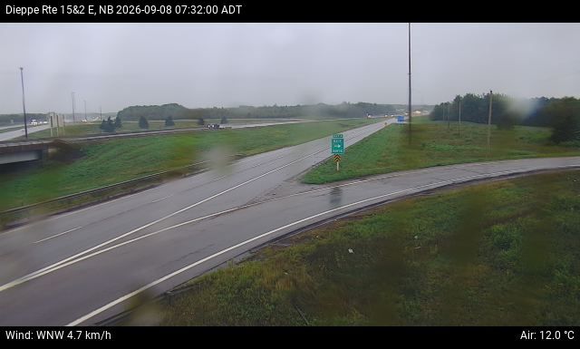 Web Cam image of Dieppe/Moncton (NB Highway 2)