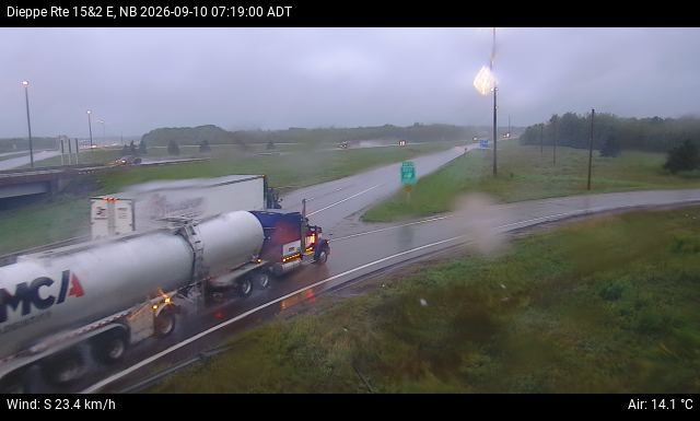 Web Cam image of Dieppe/Moncton (NB Highway 2)