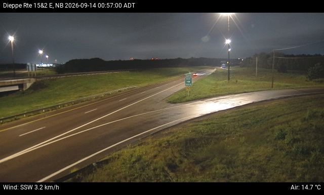 Web Cam image of Dieppe/Moncton (NB Highway 2)