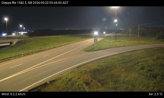 Web Cam image of Dieppe/Moncton (NB Highway 2)