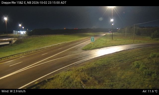 Web Cam image of Dieppe/Moncton (NB Highway 2)