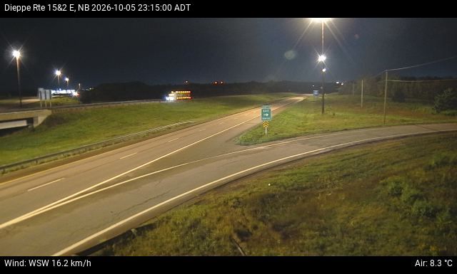 Web Cam image of Dieppe/Moncton (NB Highway 2)