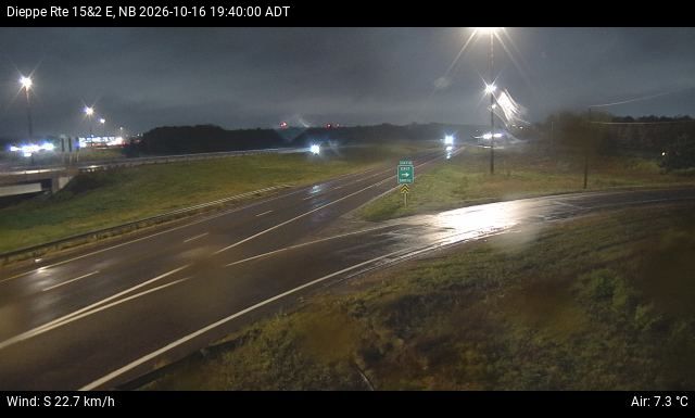 Web Cam image of Dieppe/Moncton (NB Highway 2)